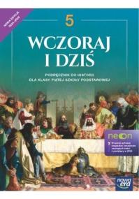 Okładka książki Historia SP 5 Wczoraj i dziś neon Podr.