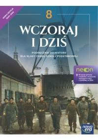 Okładka książki Historia SP 8 Wczoraj i dziś neon Podr.