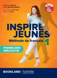 Okładka książki Inspire Jeunes 1 podręcznik + kod