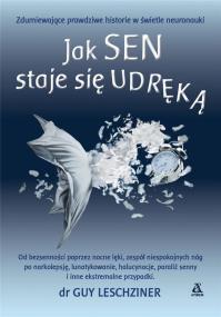 Jak sen staje się udręką - uszkodzone. Autor: Leschziner Guy. ZdrowePodejscie.pl Okładka książki Jak sen staje się udręką - uszkodzone
