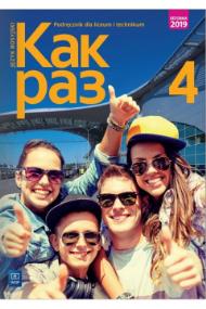 Okładka książki Kak raz j. ros. podr. LO cz.4 2022 WSiP