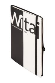 Okładka książki Kal 2023 Kraft A5 TDW czarno-biały