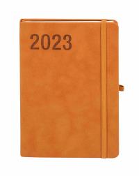 Okładka książki Kal 2023 Nuba A5 TDW brązowy