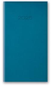 Okładka książki KAL 2025 A6 TYGODNIOWY OPRAWA VIVELLA - Morski