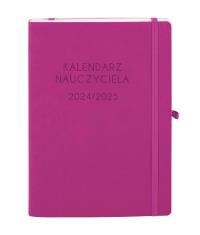 Okładka książki Kal Naucz 2024/2025 B5 TDW różowy