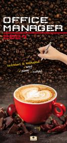 Opakowanie Kalenadarz 2024 ścienny paskowy szeroki office manager KPS-V.2