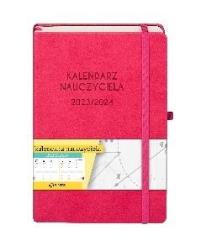 Okładka książki Kalendarz 2023/2024 B5 nauczyciela TDW rózowy