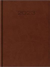 Opakowanie Kalendarz 2023 A5 dzienny vivella brąz