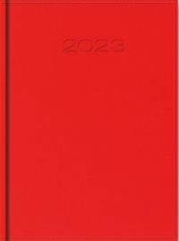 Opakowanie Kalendarz 2023 A5 dzienny vivella czerwony