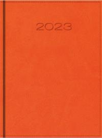 Opakowanie Kalendarz 2023 A5 dzienny vivella pomarańczowy