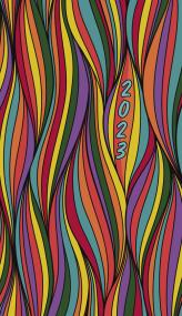 Opakowanie Kalendarz 2023 A6 tygodniowy soft fale