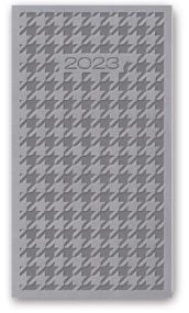 Opakowanie Kalendarz 2023 A6 tygodniowy vivella relief szary