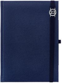 Opakowanie Kalendarz 2023 B6 dzienny Cross z gumką granat