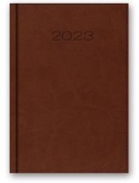 Opakowanie Kalendarz 2023 B6 dzienny vivella brąz