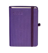Okładka książki Kalendarz 2023 Rubi A6 fioletowy TDW