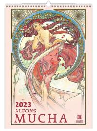 Opakowanie Kalendarz 2023 ścienny Alfons Mucha