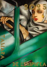 Kalendarz 2023 Tamara Łempicka gold. Autor: Pluta Władysław. ZdrowePodejscie.pl Okładka książki Kalendarz 2023 Tamara Łempicka gold