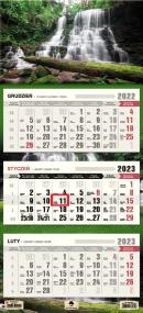 Opakowanie Kalendarz 2023 trójdzielny KT-1 Tajlandia V37