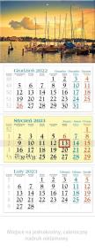 Opakowanie Kalendarz 2023 Trójdzielny Mazury