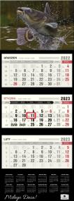 Opakowanie Kalendarz 2023 trójdzielny ryba KT-2 V25