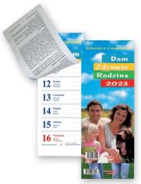 Kalendarz 2023 Zdzierak Dom Zdrowie Rodzina. Wydawca: Kastor. ZdrowePodejscie.pl Opakowanie Kalendarz 2023 Zdzierak Dom Zdrowie Rodzina