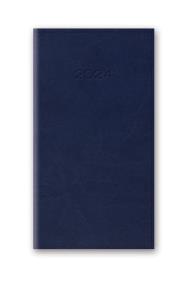 Opakowanie Kalendarz 2024 11T A6 NIEBIESKI KIESZONKOWY