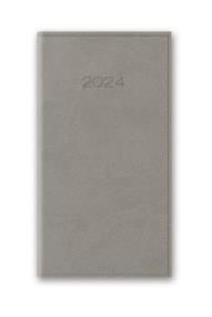Opakowanie Kalendarz 2024 11T A6 SZARY KIESZONKOWY