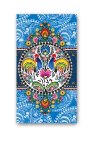 Opakowanie Kalendarz 2024 11TS A6 SOFT KOGUTY