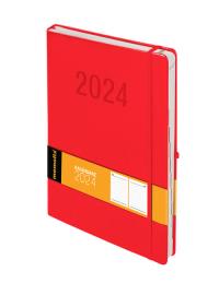 Kalendarz 2024 2024 Memo A4 DNS czerwony. Autor: -. ZdrowePodejscie.pl Okładka książki Kalendarz 2024 2024 Memo A4 DNS czerwony