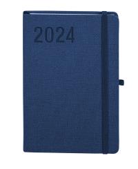 Okładka książki Kalendarz 2024 Jacob A5 granat TDW