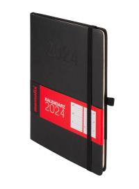 Kalendarz 2024 Memo A5 TDW czarny. Autor: -. ZdrowePodejscie.pl Okładka książki Kalendarz 2024 Memo A5 TDW czarny