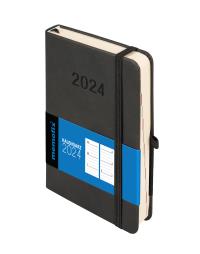Kalendarz 2024 Memo B6 TDW czarny. Autor: -. ZdrowePodejscie.pl Okładka książki Kalendarz 2024 Memo B6 TDW czarny