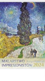 Opakowanie Kalendarz 2024 Reklamowy Malarstwo impresjonistów