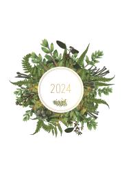 Okładka książki Kalendarz 2024. Rośliny leśne