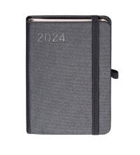 Okładka książki Kalendarz 2024 Rubi A6 grafit TDW