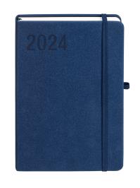 Okładka książki Kalendarz 2024 Sakura A5 granat DNS