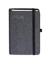 Okładka książki Kalendarz 2024 Sakura A6 czarny TDW