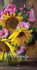 Opakowanie Kalendarz 2024 Ścieny Kwiaty