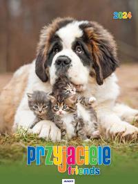 Opakowanie Kalendarz 2024 Ścieny Przyjaciele