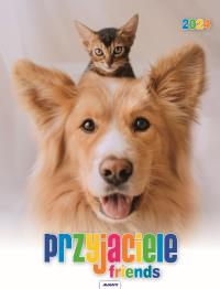 Okładka książki Kalendarz 2024 Ścieny Przyjaciele