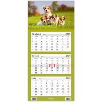 Opakowanie Kalendarz 2024 Trójdzielny Psy