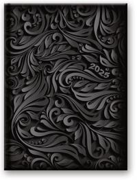 Opakowanie Kalendarz 2025 A5 dzienny soft CZARNA