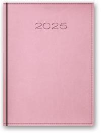 Opakowanie Kalendarz 2025 A5 dzienny vivella pudrowy róż