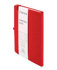 Okładka książki Kalendarz 2025 A5 jacob TDW czerwony