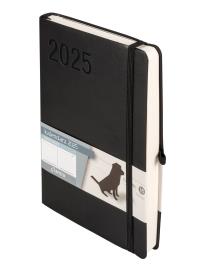Okładka książki Kalendarz 2025 A5 Minimalizm DNS czarny