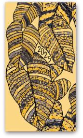 Okładka książki Kalendarz 2025 A6 tyg soft DŻUNGLA