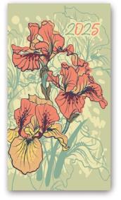 Okładka książki Kalendarz 2025 A6 tyg soft IRYSY