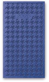 Okładka książki Kalendarz 2025 A6 tyg vivella relief ZGASZONY NIEBIESKI