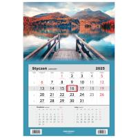 Opakowanie Kalendarz 2025 Jednodzielny Pomost nad jeziorem