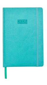 Opakowanie Kalendarz 2025 LUX A5 dzienny turkus KK-A5D L